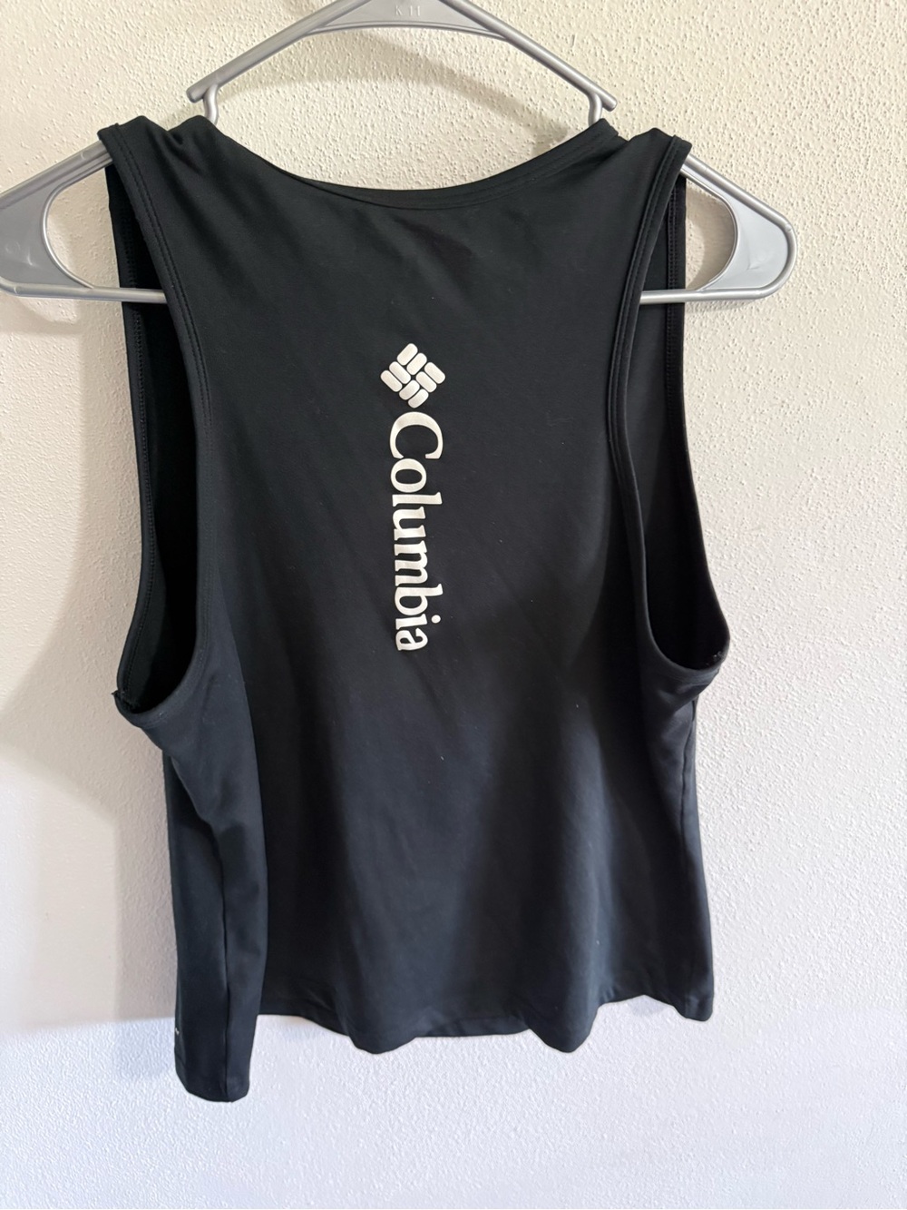 Columbia Black Logo Racerback Tank women’s